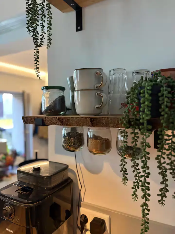Küche der Ferienwohnung Teutoburg - Ansicht 1
