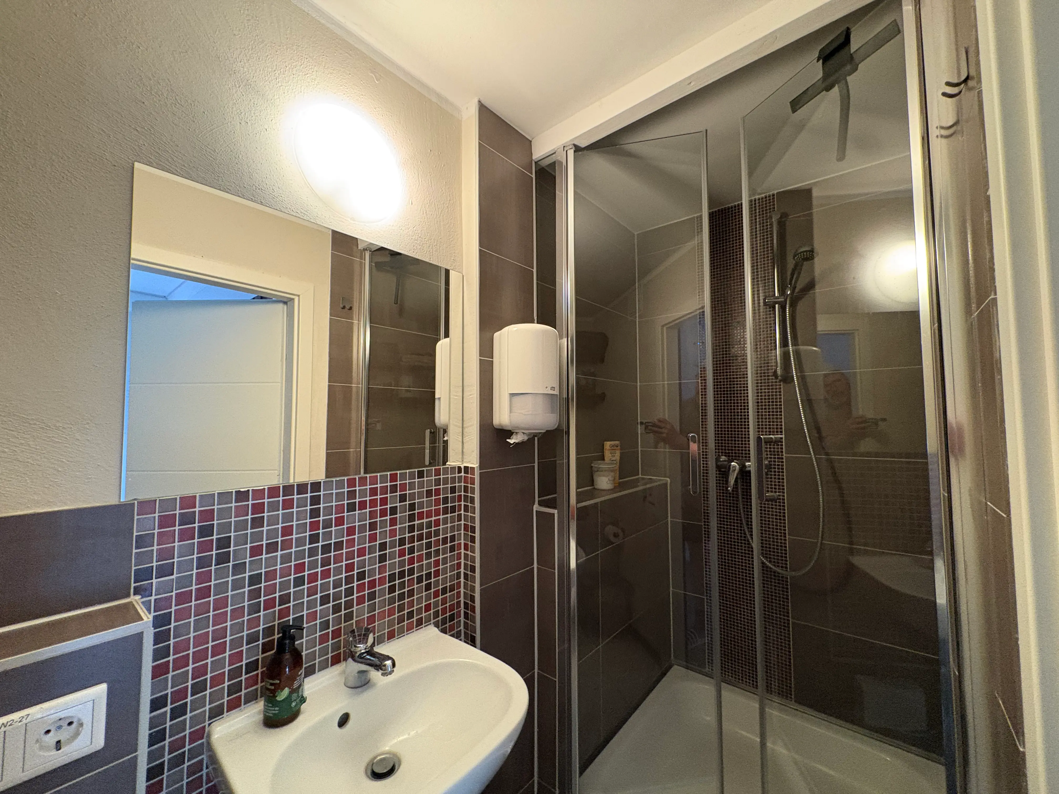 Bad der Ferienwohnung Teutoburg - Ansicht 2